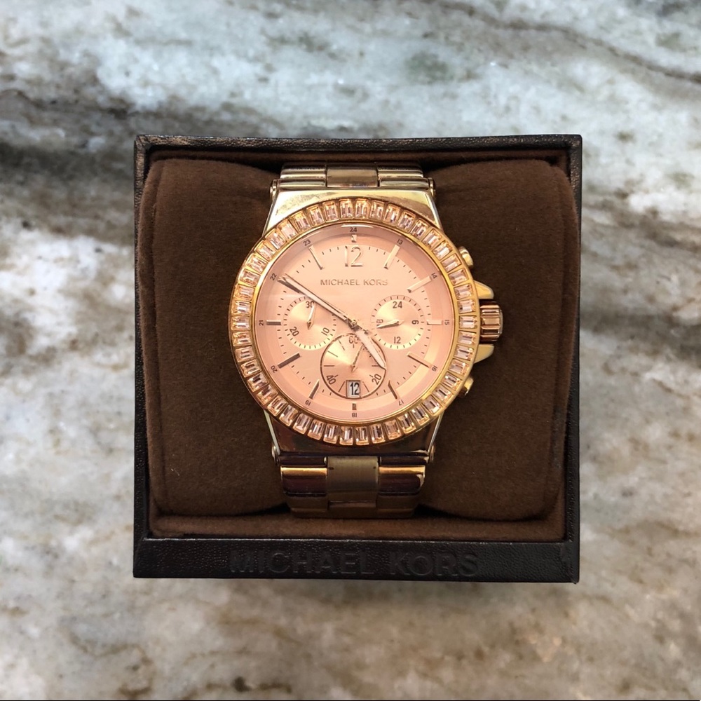 Rose Gold Michael Kors Watch